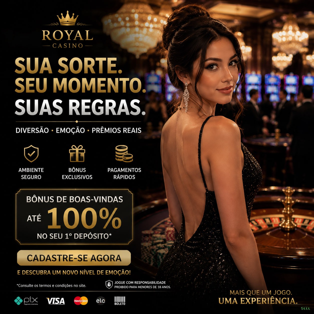 Conta 5ttt sincronizada site e app